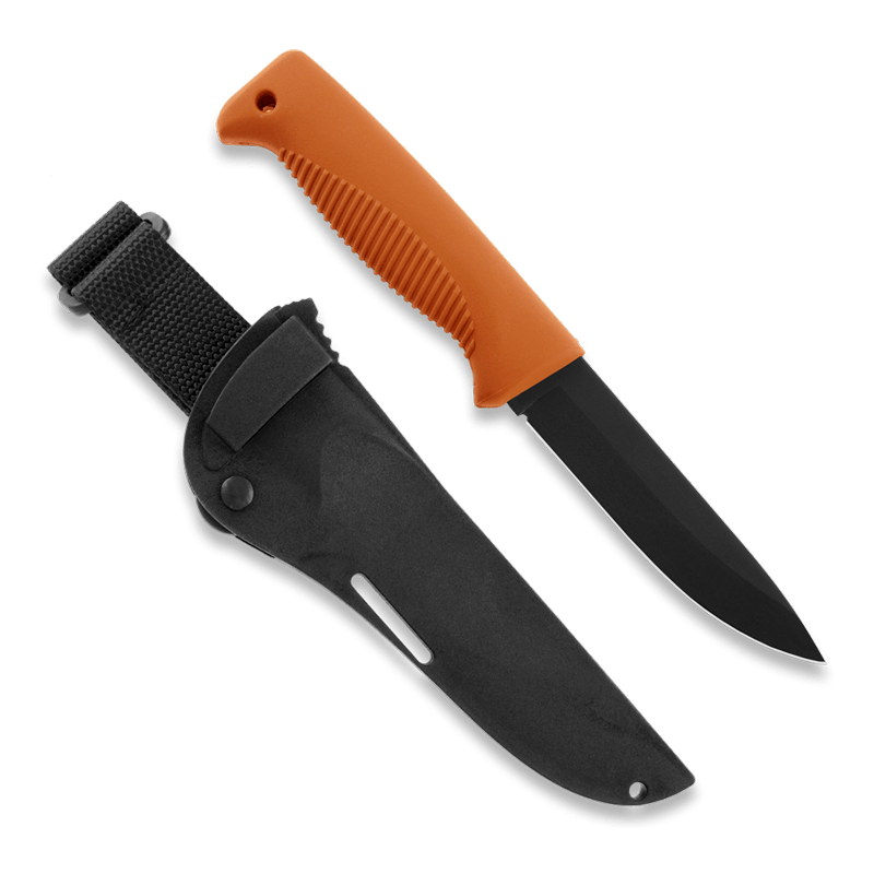 Peltonen Knives M07 Ranger Puukko Orange Cerakote