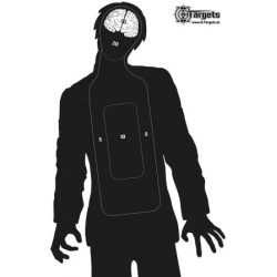 X-Targets Zombie Silhouette