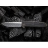 WE Knife Shadowfire Titanium Black & Bronze Damascus