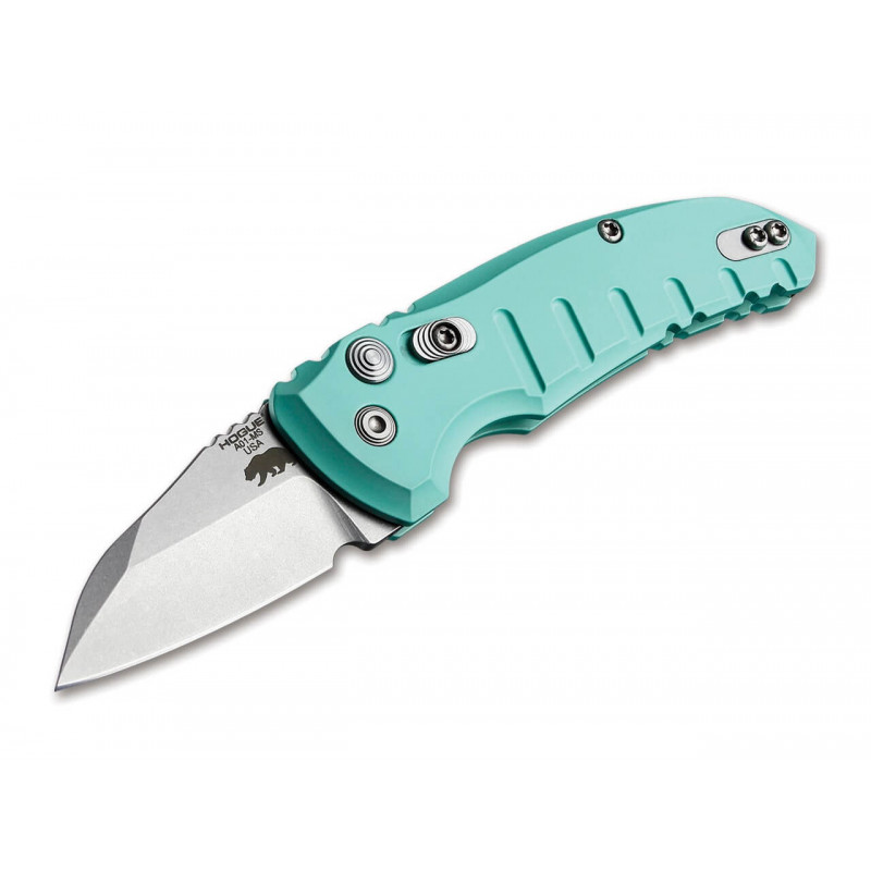 Hogue A01 Microswitch Compact Wharncliffe Aquamarine