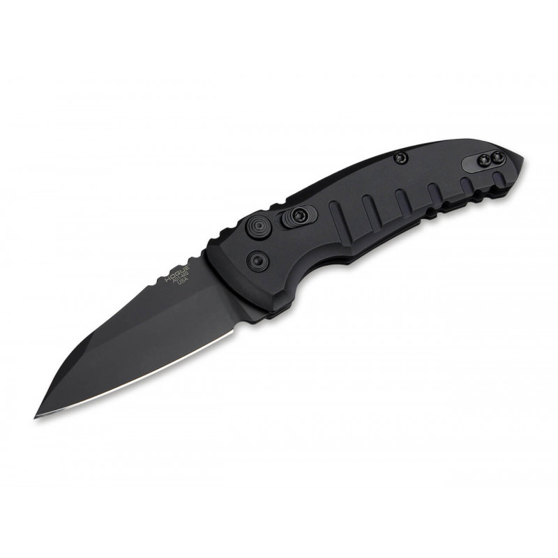 Hogue A01 Microswitch Wharncliffe All Black