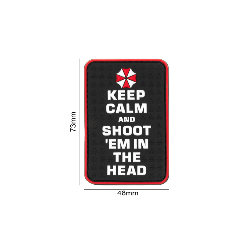 Keep Calm and Shoot Rubber Patch