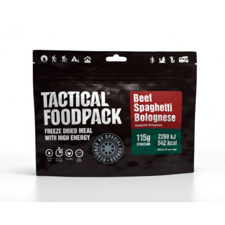 Tactical Foodpack Beef Spaghetti Bolognese 115g