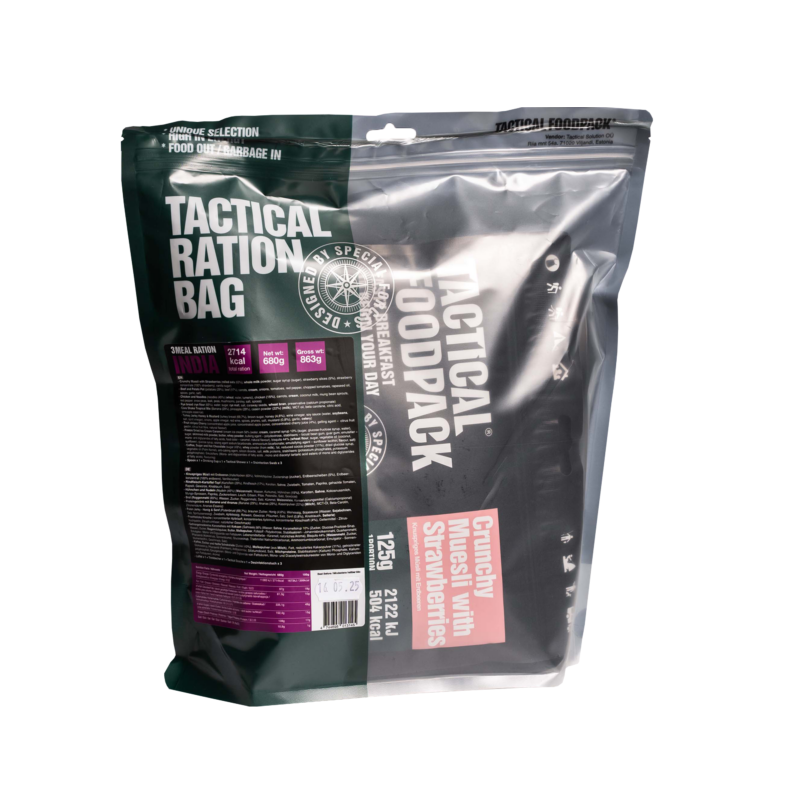 Tactical Foodpack 3 Meal Ration INDIA 710g